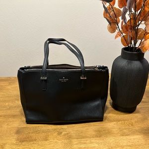 Kate Spade Cedar Street Medium Jensen Women's Cropsshatched Leather Tote Bag - B